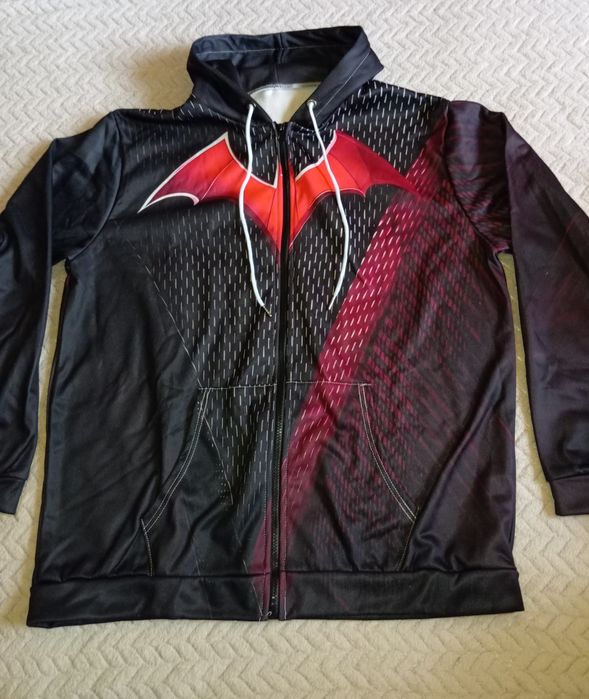 Bluza rozpinana z kapturem ,, Batman " 2xl-3xl