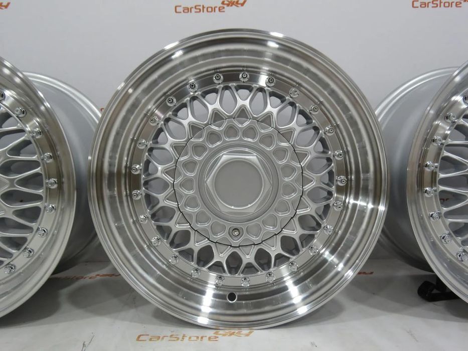 Jantes look BBS RS 14 x 6.5 et 30 4x100 + 4x108