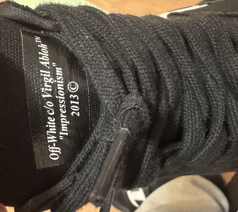 Кроссовки-кеды off white