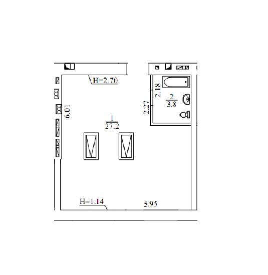 Розстрочка на 2,5 роки - 31м² В НОВОМУ ЗАСЕЛЕНОМУ ЖК