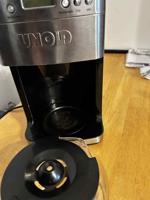 Express do kawy przelewowy z młynkiem unold 1.5 l 1050 W