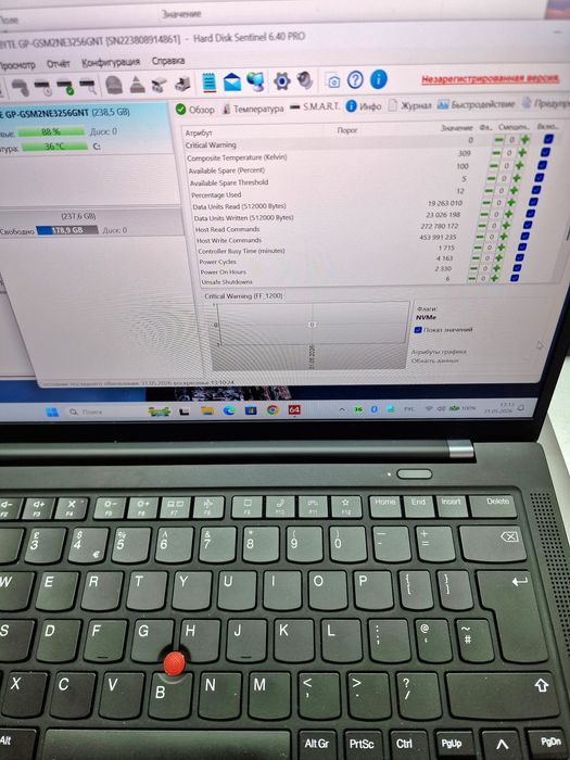 lenovo thinkpad x1 carbon gen 9 Сенсорний i5 1145G7 16озу ддр4  256gbNvme