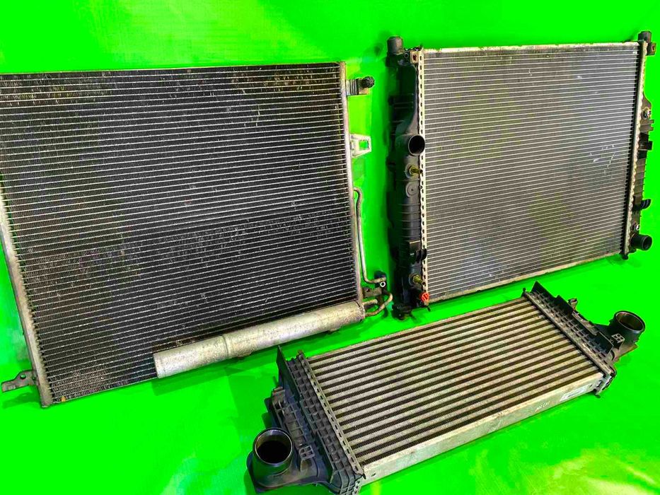 Радиатор Mercedes GL X164 ML W164 основной кондиционера интеркуллера