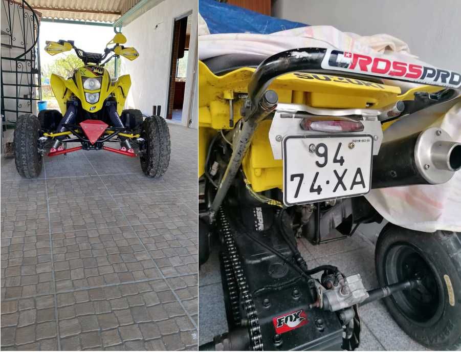Moto quatro SUZUKI