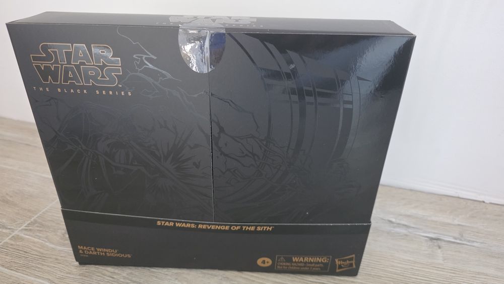 Star Wars The Black Series Mace Windu i Darth Sidious Exclusive Nowe