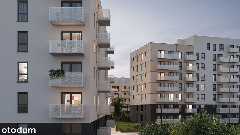 2-pokojowe mieszkanie 41 m² + balkon Bez Prowizji - Widok 6