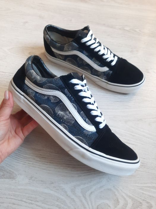 Оригинальны  замшевые Кеды Vans old skool кеды кроссовки 29.5см 45-46