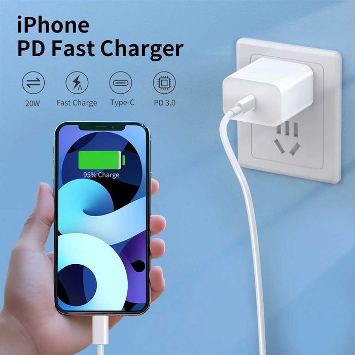 Ładowarka z kablem USB Lightning do iPhone’a