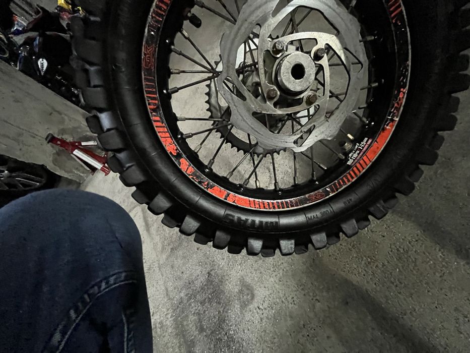 Rodas e balao escape Ktm sx65