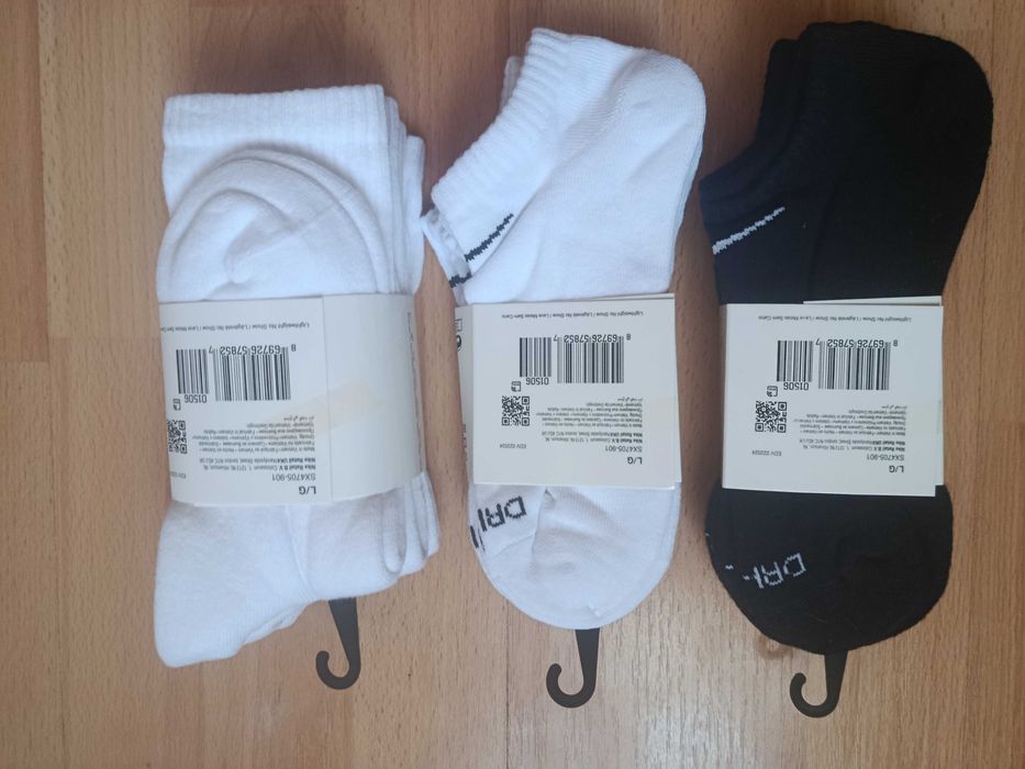 Oryginalne skarpetki Nike długie, stópki różne rozmiary!