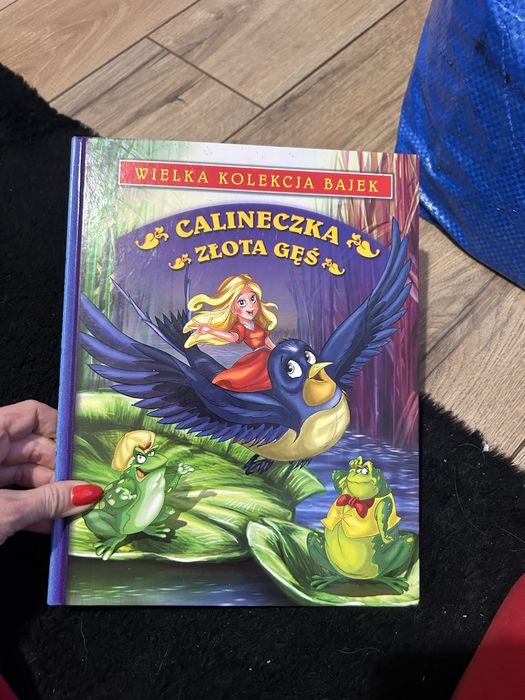 Wielka kolekcja bajek calineczka złota gęś
