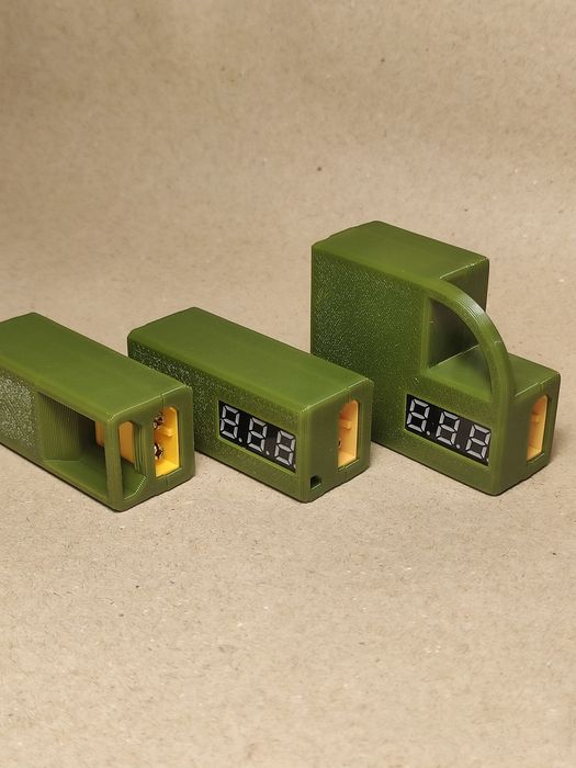 Адаптер XT60 - 1-2xUSB-C/1-2USB-A для FPV батарей 2-6S, 30W