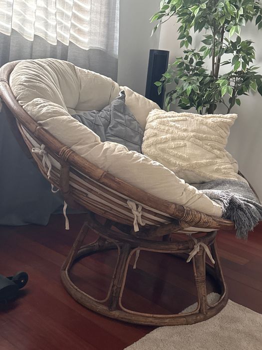 Cadeirão bambu grande