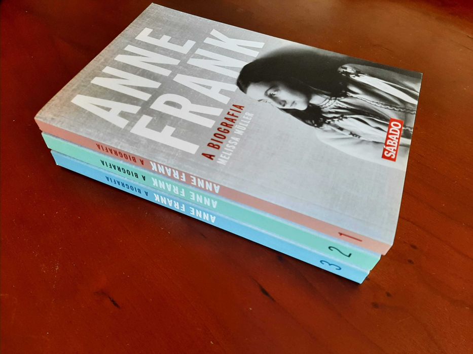 Anne Frank  - A biografia - Melissa Müller - 3 volumes