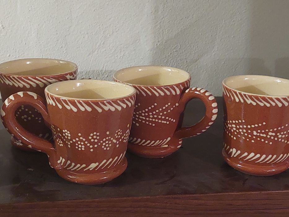 Conjunto 9 Canecas rústicas de beber