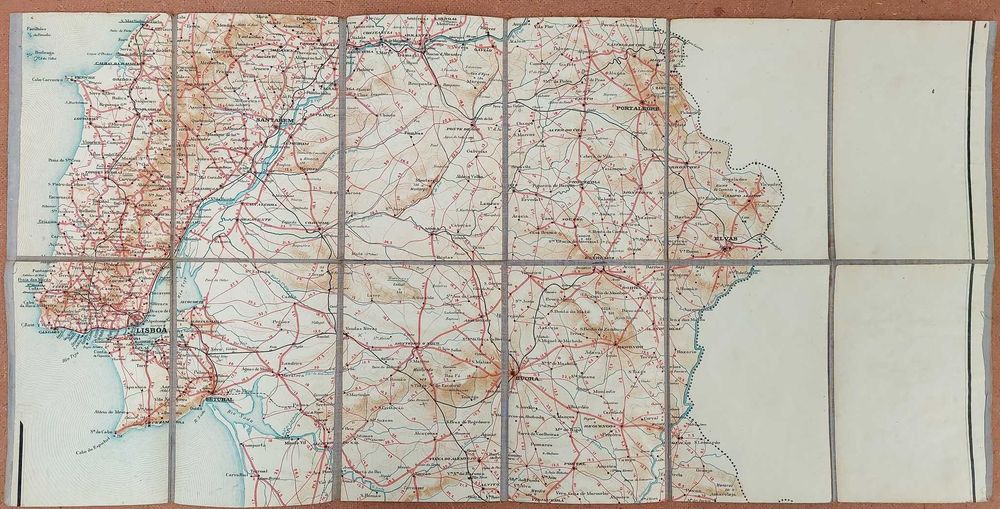 Carta Itinerária da Vacuum Oil Company