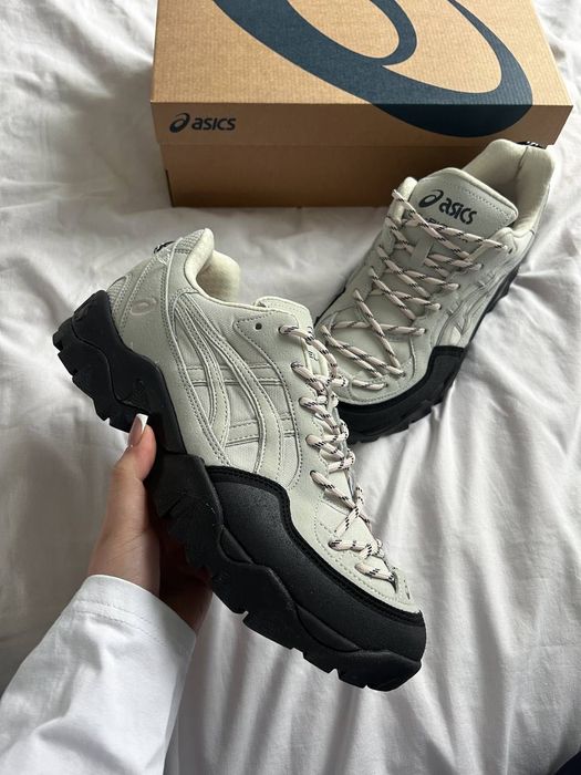 37-45 р кросівки ASICS Gel-Pickax white black