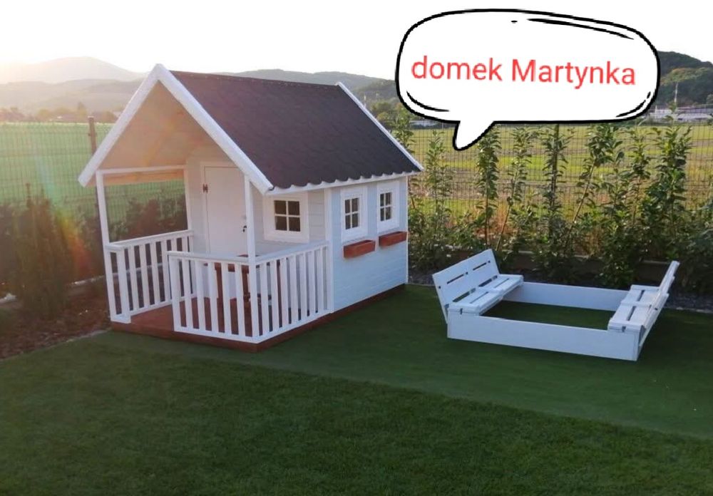 Domek dla dzieci malowany