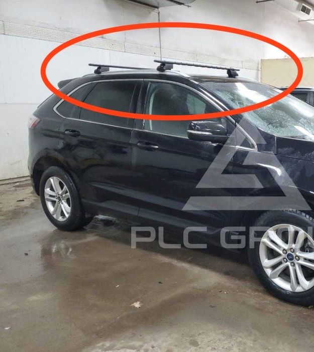 Рейлінги на дах авто (регульовані) — Ford Edge, універсальні, рейлинг