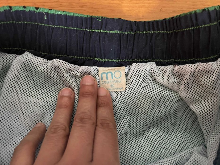 Calção de praia verde - Tamanho M