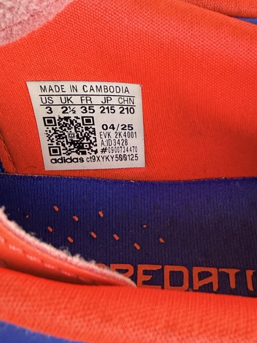 Chuteiras  Adidas Predator Tamanho  35