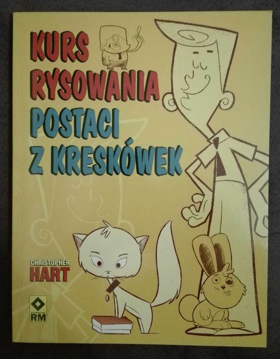 kurs rysowania postaci z kreskówek Christopher Hart książka