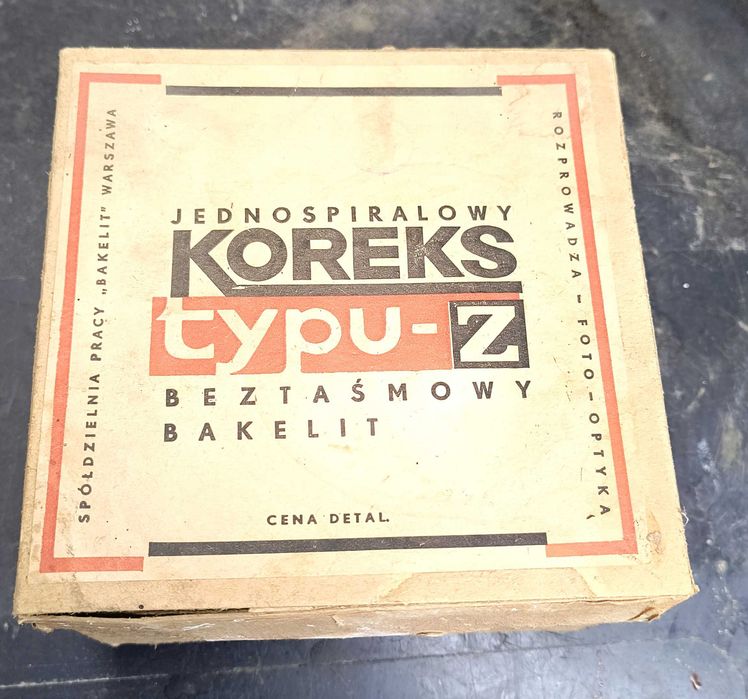 Koreks do wywoływania filmów