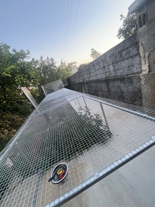 Paineis galvanizados para papagaios