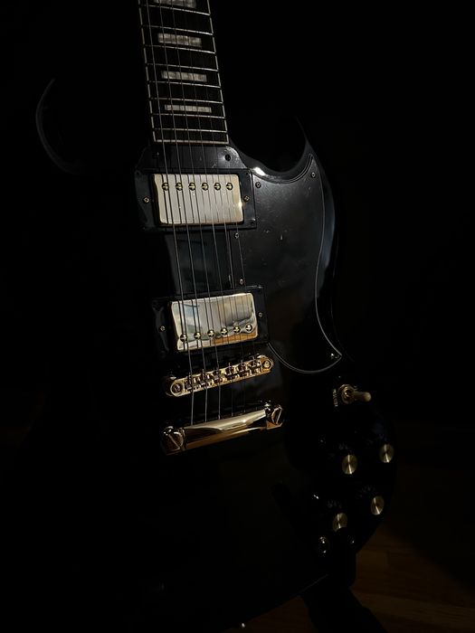 Guitarra elétrica Epiphone SG Custom Ebony