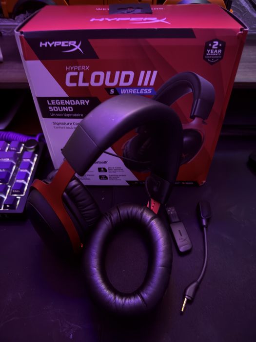 Słuchawki bezprzewodowe HyperX Cloud III S Wireless