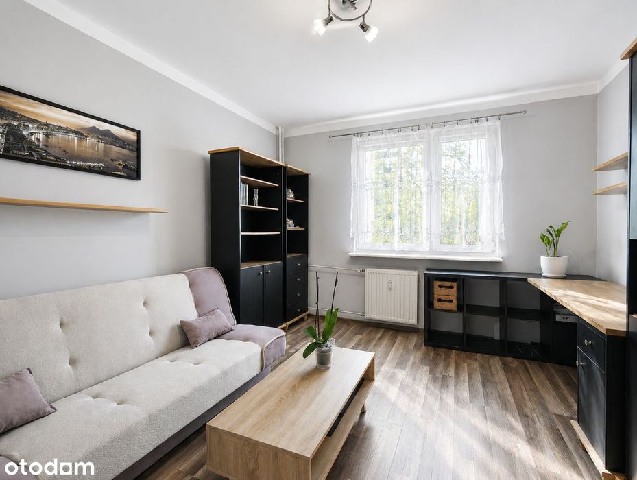 3 pokoje z dużym balkonem | 1piętro | Widok na zieleń | Zielony Dębiec