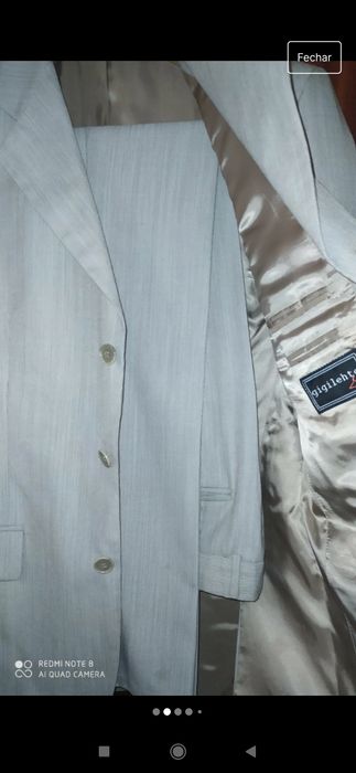 Fato de homem como novo da marca Gigilehto