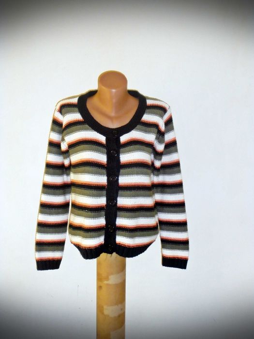 Sweter damski w paski rozmiar 44