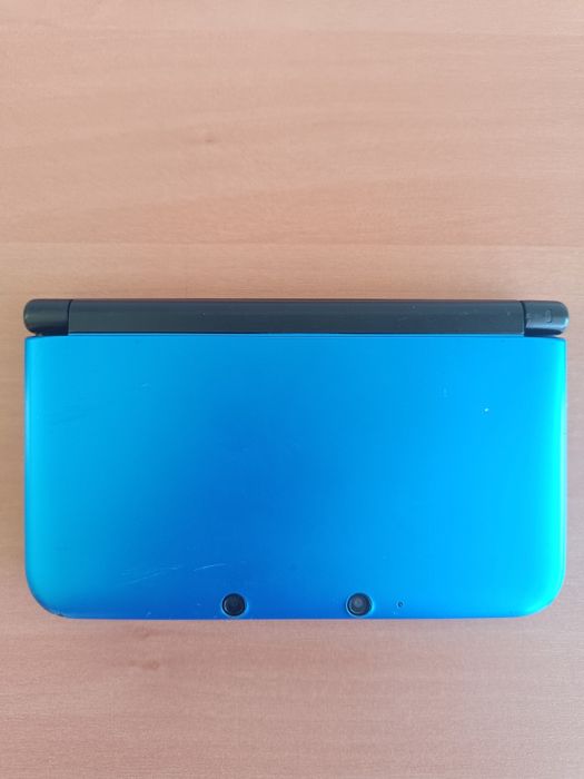 Nintendo 3ds XL Azul com 5 jogos