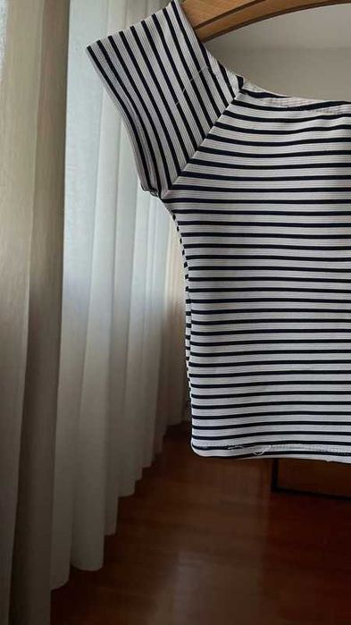 T-shirt às riscas - Pull & Bear