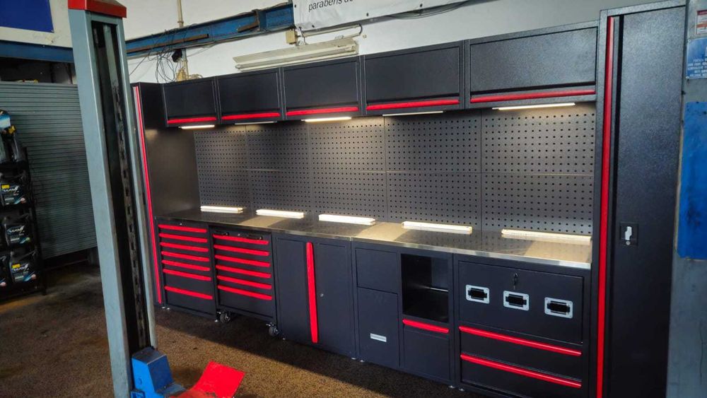 Mobiliário técnico para oficinas - modulação PREMIUM/ TOP