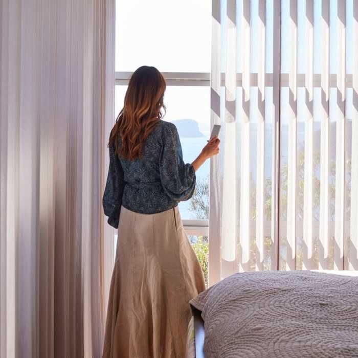 zasłona firana system veri shades