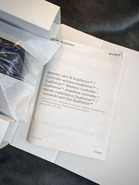 Comando Oficial PS5 - DualSense Midnight Black