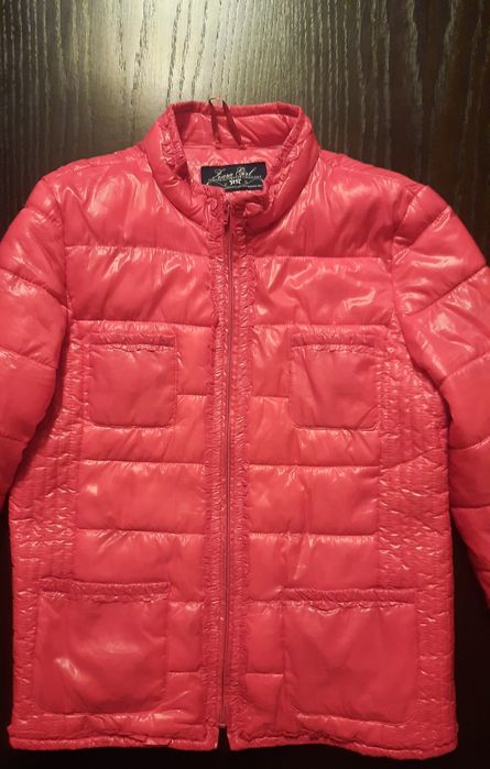 Zara Girl Kurtka wiosenna XS 4 kieszenie kolor róż