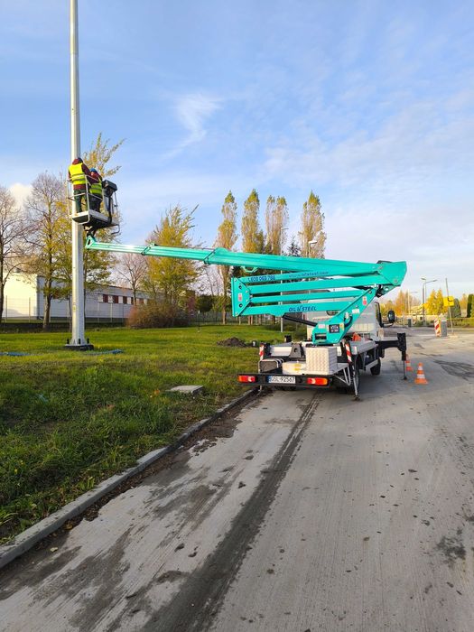Podnośnik koszowy 23,5m wynajem