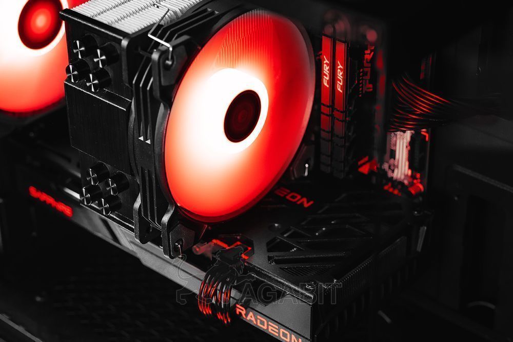 ЕСТЕТ! RX 6600 XT+Ryzen 5 5600+DDR4 16GB+M.2 SSD 500GB –  Ігровий комп'ютер ПК для ігор геймерський игровой компьютер