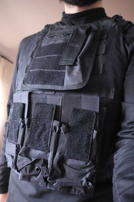 Colete Airsoft preto