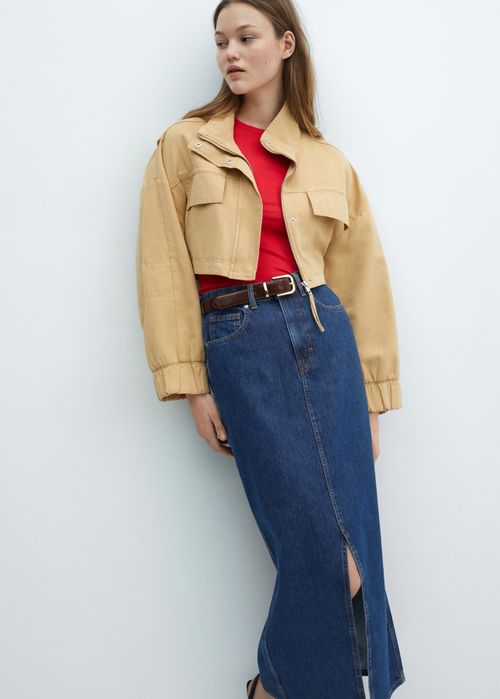 Джинсова спідниця Mango