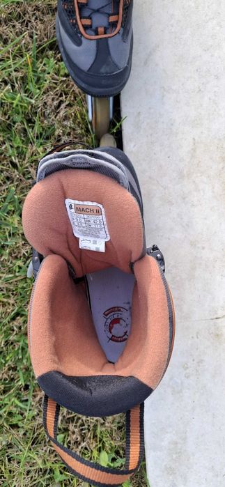 Patins em linha K2 Mach II praticamente novos.