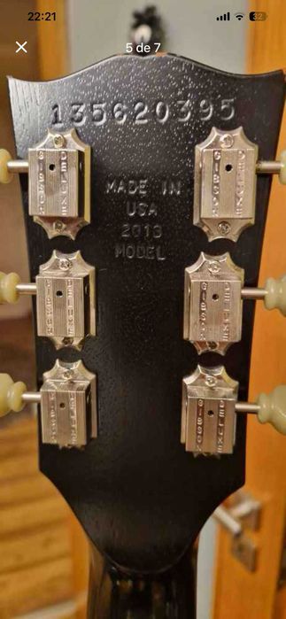 GIBSON SG TRIBUTE 70'S ANO 2013! Como nova!