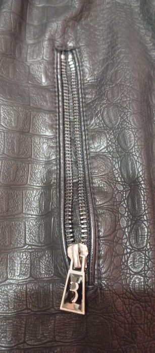 Неперевершена куртка кожзам 46-48