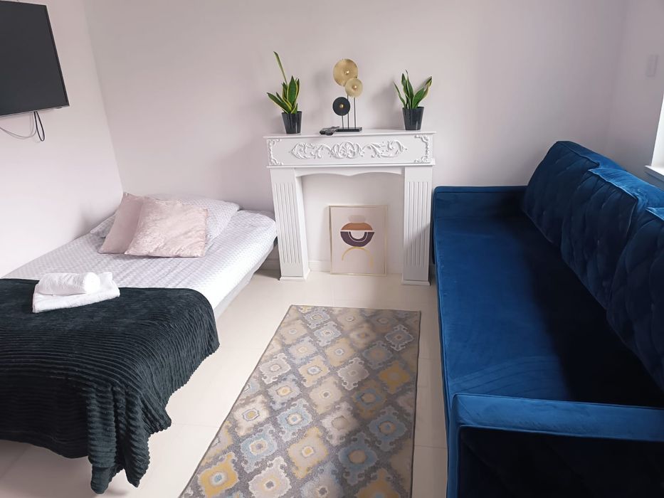 Apartament MILA - Golden i Blu Navy Kielce