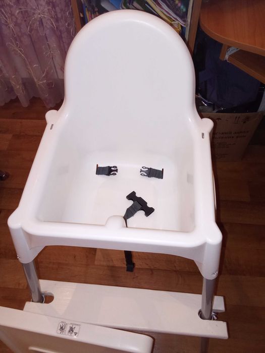 Стільчик для годування, стул для кормления IKEA ANTILOP з підніжкою