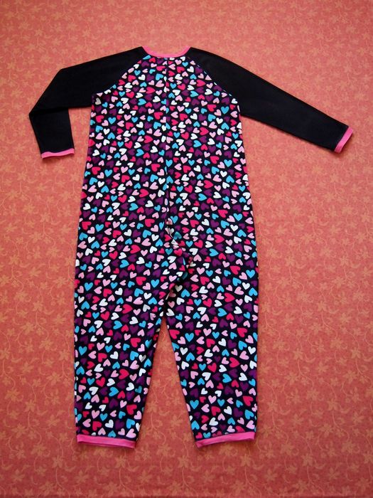 размер М, Флисовый женский человечек-пижама, George, б/у.