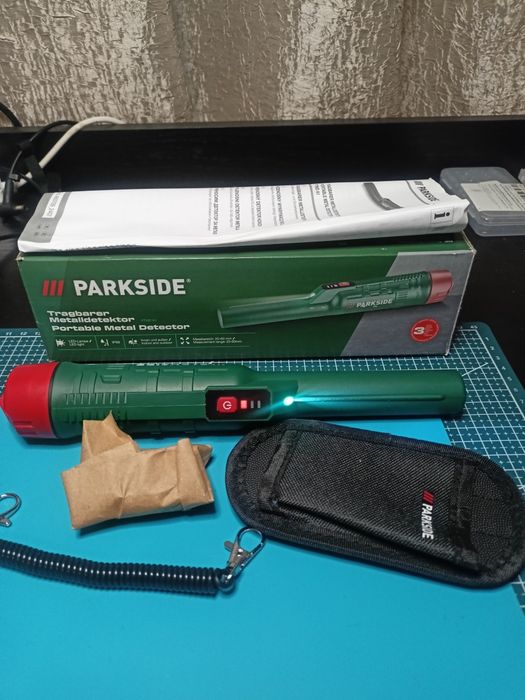 Wykrywacz metali pinpointer Parkside PTMD A1 IP68 – stan jak nowy